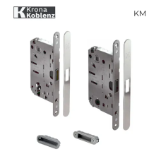 Замок Krona Koblenz KM с магнитным язычком и функцией доводчика ручки