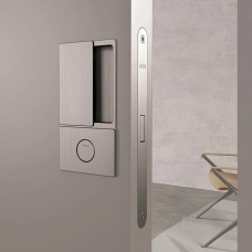 Комплект замка с врезной скрытой ручкой AGB "WAVE"